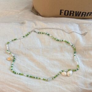 belly chain with shells